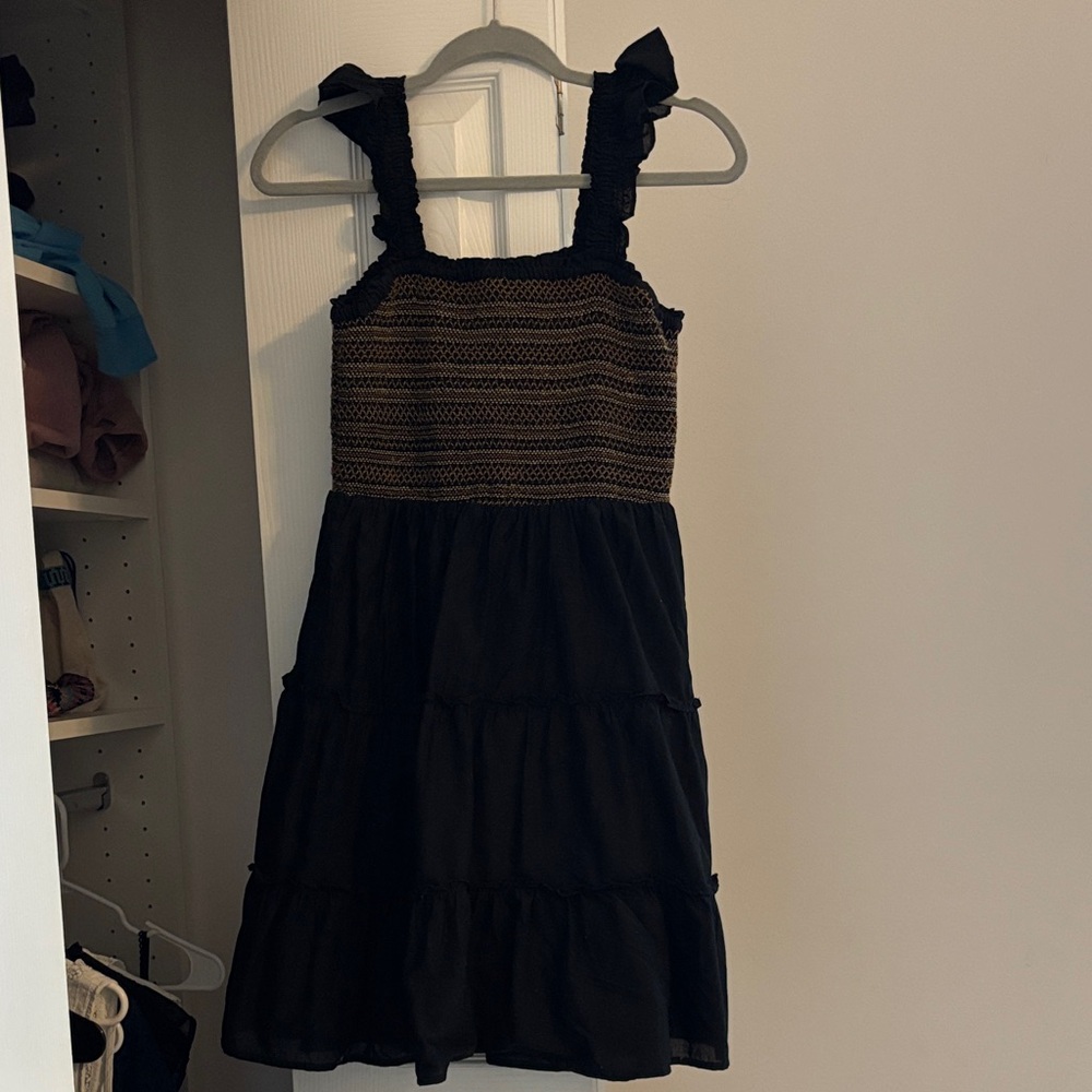 JCrew Smocked Midi Dress